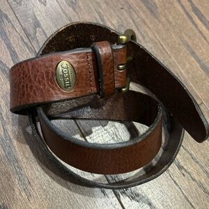 Fossil Leather Belt
